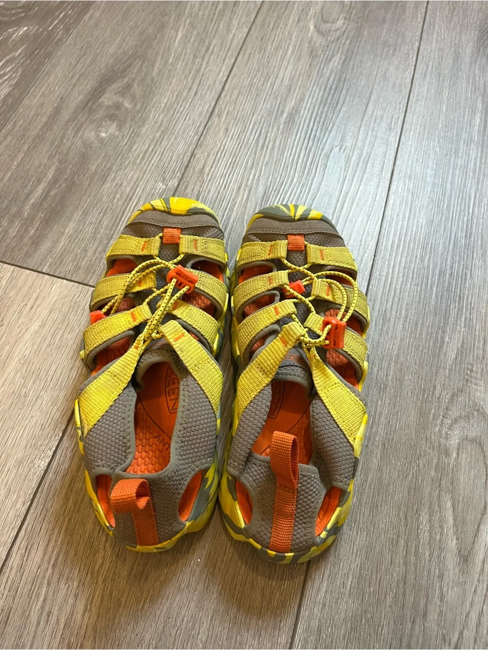 Keen Kids Hyperport H2 Evening Primrose/Steel Grey Size 5